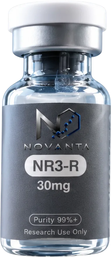Novanta NR3-R research peptide vial